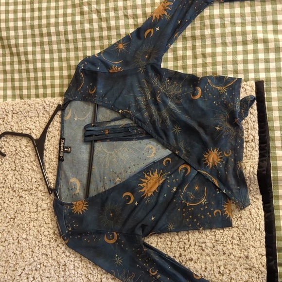 Dollskill Mystic Matters Wrap Top - Picture 3 of 7